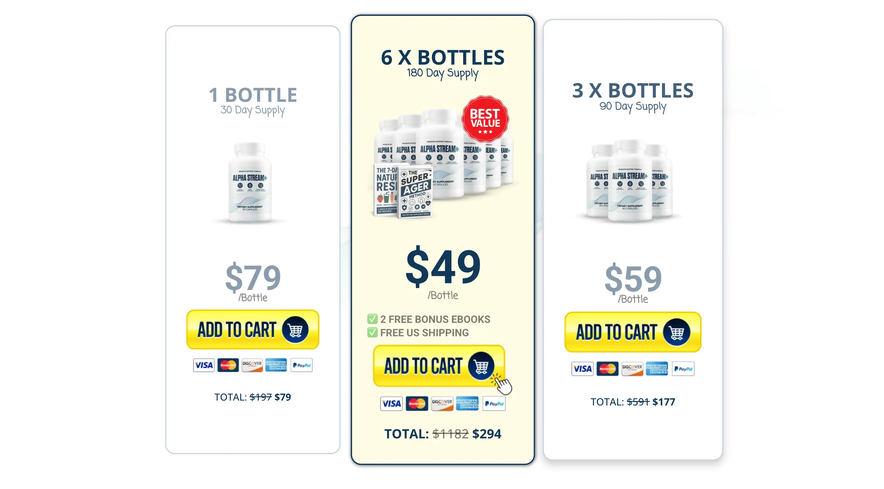 alpha stream plus buy.